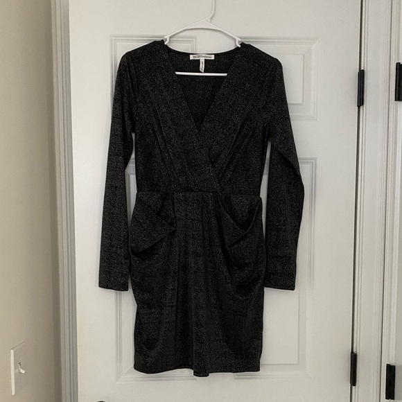 BCBGeneration Black sparkle dress. Never worn - Picture 1 of 4